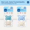 image:imageMAM Original Matte Baby Pacifiers 06 Months Binky for Newborn Babies BPAFree Skin Soft Silicone Nipple Easy to Clean Developed with Medical Experts 2 Pack with Sterilizer Case Made in EuropeBlue TealCotton